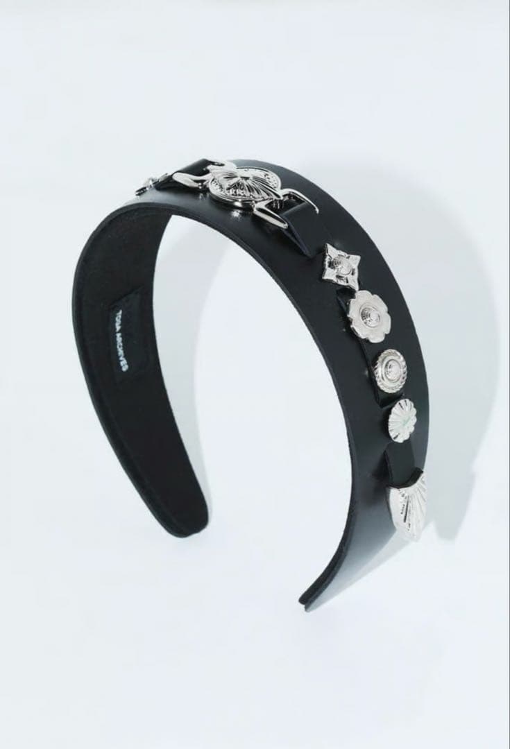 【TOGA PULLA】 Leather headband 2