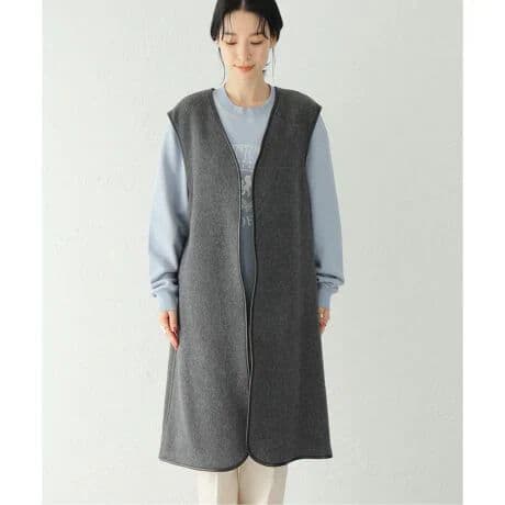 TICCA/ティッカ】 レイヤードライナーステンカラーコート カーキ