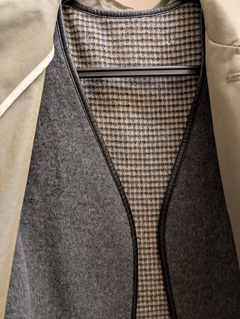 TICCA/ティッカ】 レイヤードライナーステンカラーコート カーキ