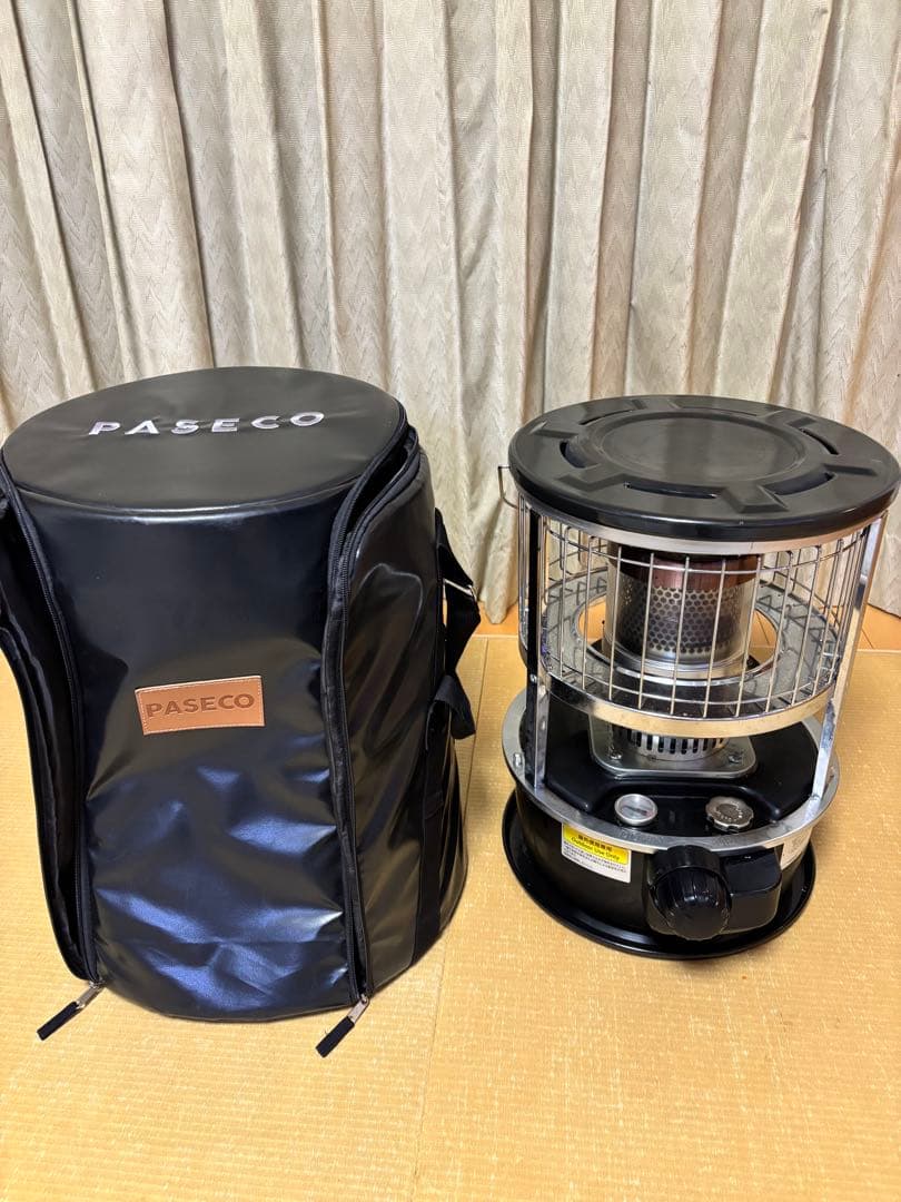 PASECO 石油ストーブ 収納バッグ付き