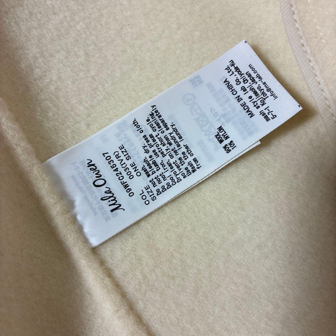 Mila Owen ワイドシルエットダブルブレストコート