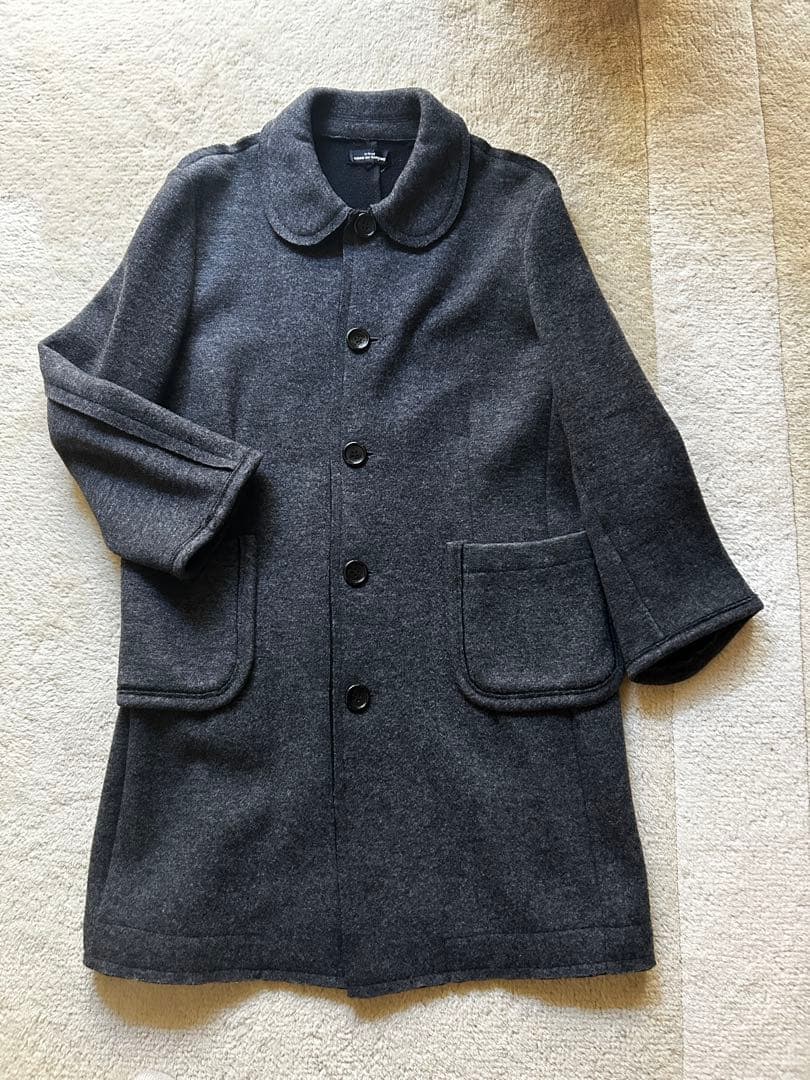 tricot COMME des GARÇONS 丸襟コート