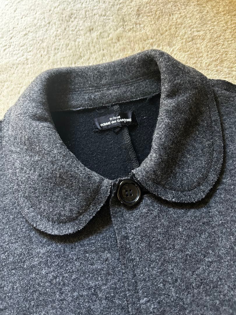 tricot COMME des GARÇONS 丸襟コート