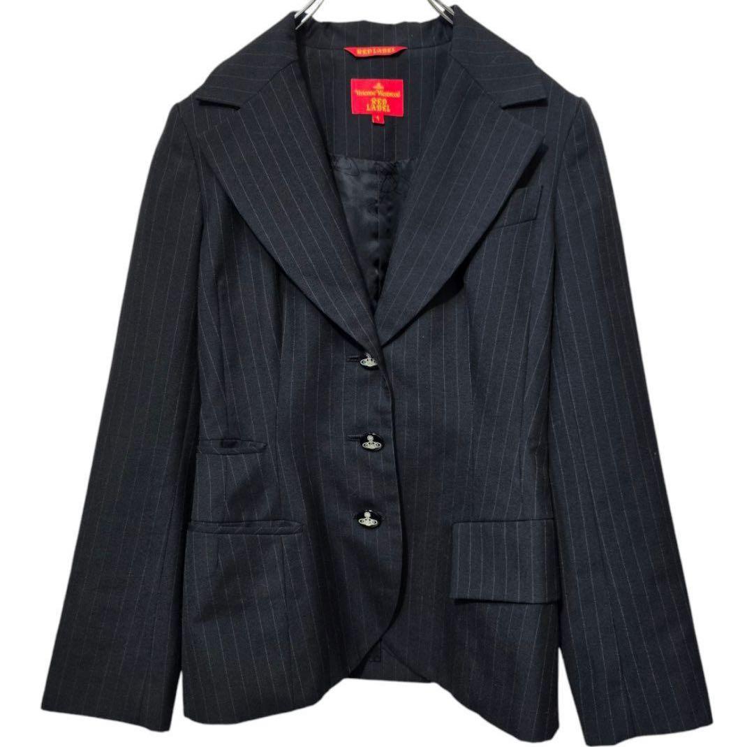 ヴィヴィアンウエストウッド レッドレーベル ストライプ ジャケット