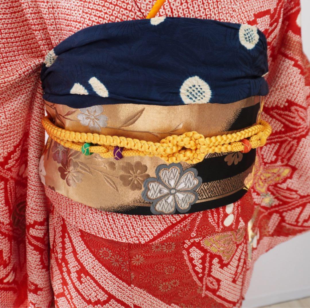 振袖　フルセット　5点セット381F すべて正絹