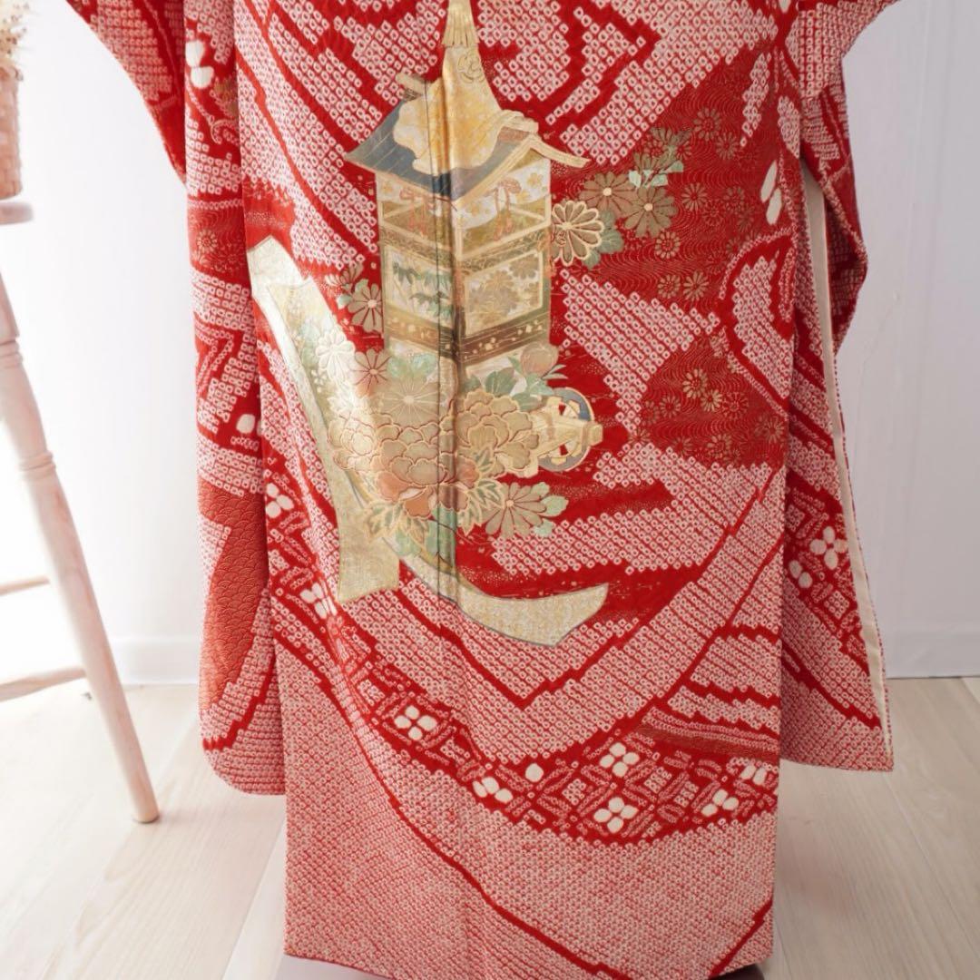 振袖　フルセット　5点セット381F すべて正絹