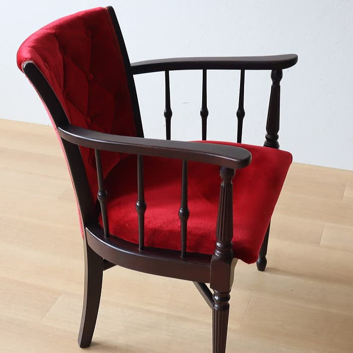 アンティーク 肘付イス アームチェア イス ヨーロピアン2