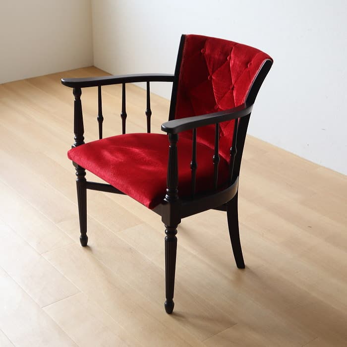 アンティーク 肘付イス アームチェア イス ヨーロピアン2