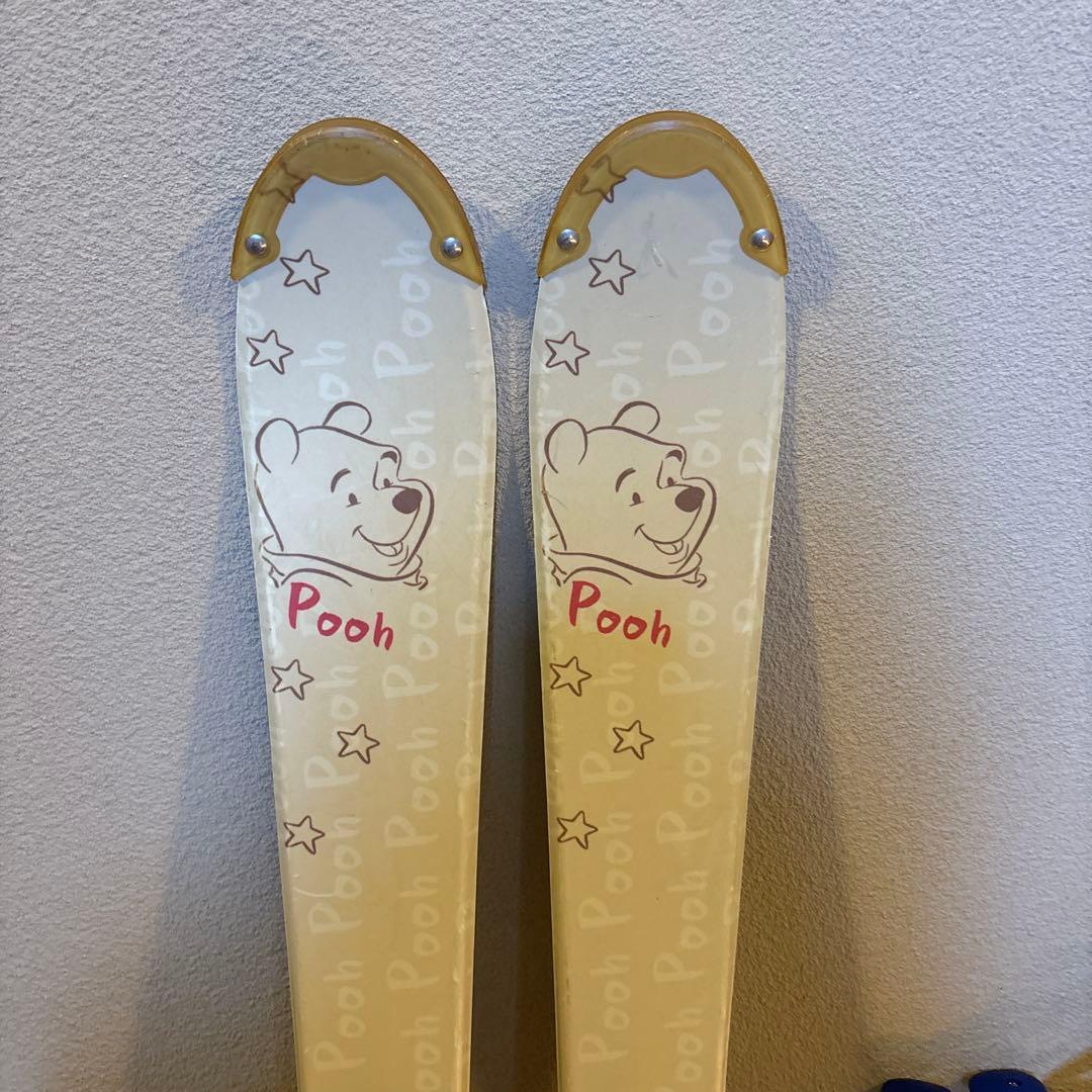 140 女子　スキー板&ストック&イタリア製 23.5 ブーツ3点セット