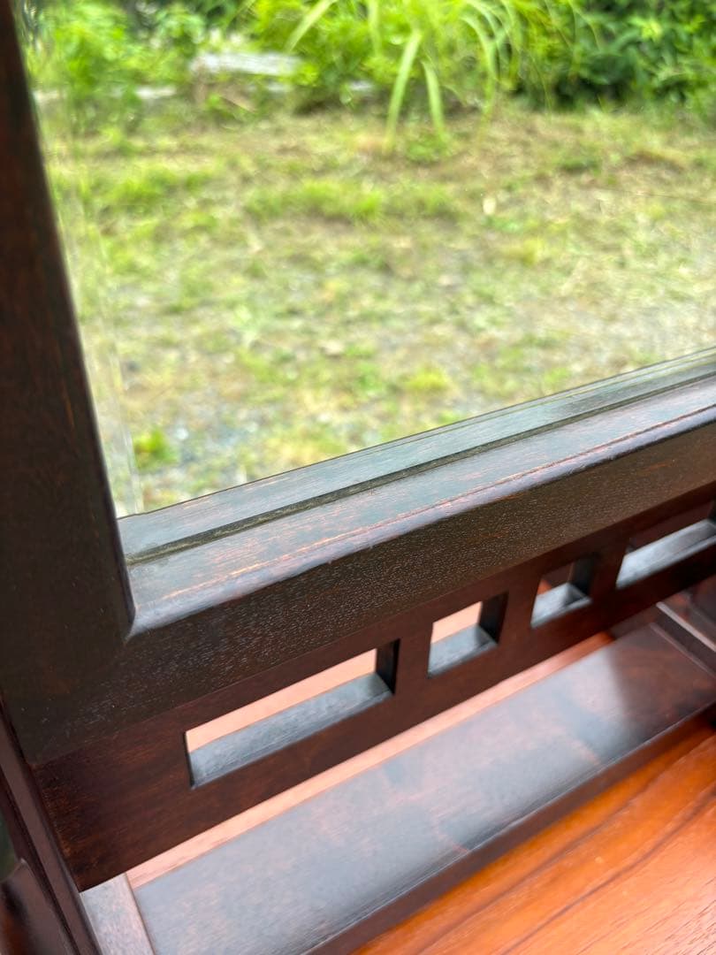 松本民芸家具 スタンドミラー 姿見 全身鏡　ミズメザクラ