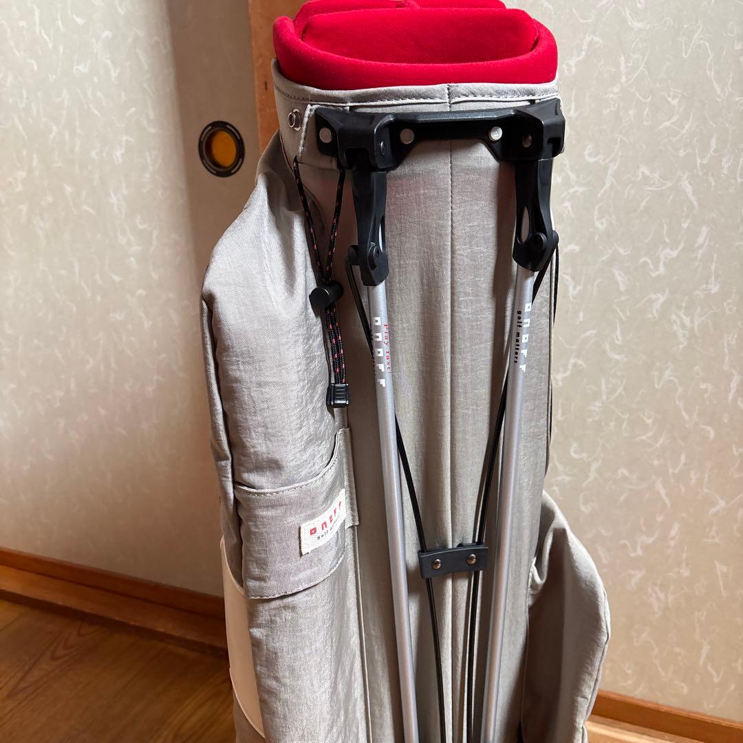専用ｄａｔｅsさん折りたたみ式スタンドキャディバッグ グレー
