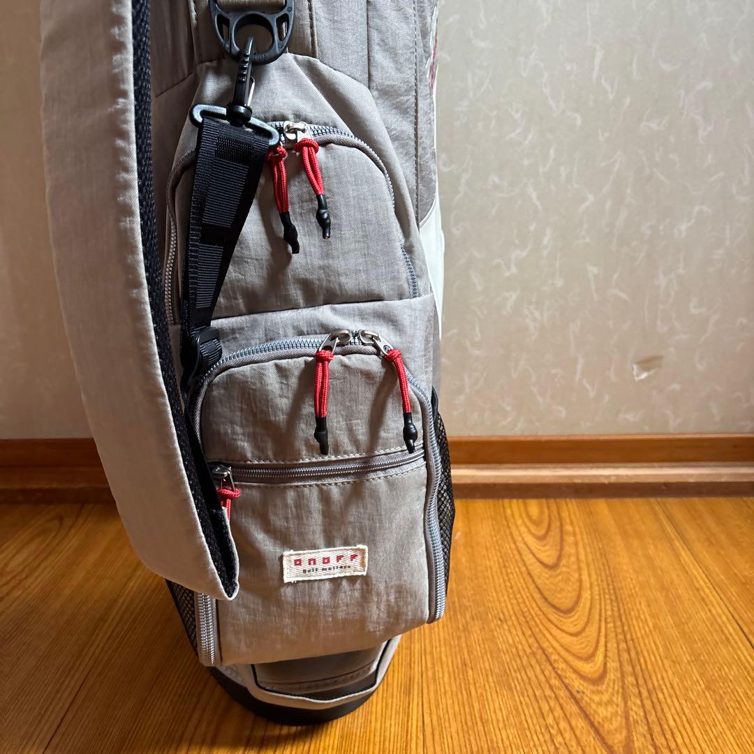 専用ｄａｔｅsさん折りたたみ式スタンドキャディバッグ グレー