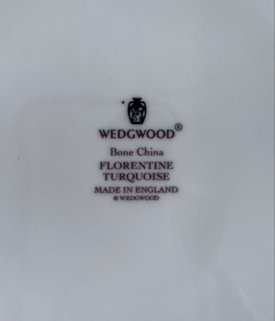 wedge wood フローレンターコイズ 21cmプレート4枚セット
