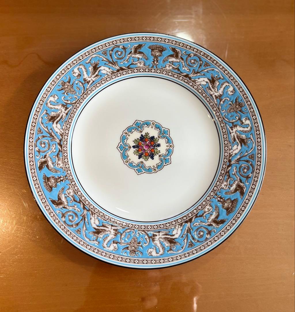 wedge wood フローレンターコイズ 21cmプレート4枚セット