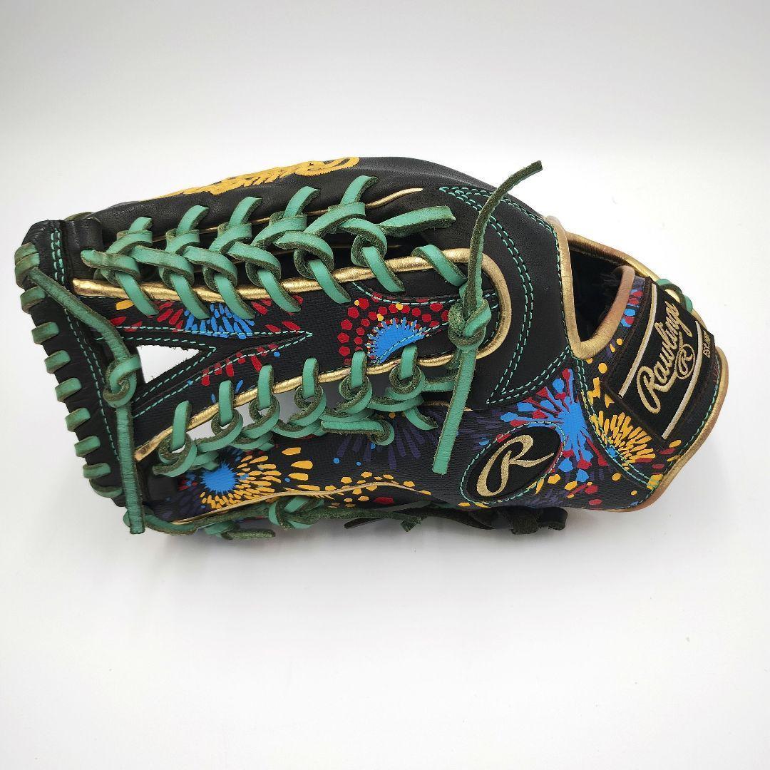 希少 ローリングス HOH GRAPHIC 軟式用 外野手 左投げ 花火モデル