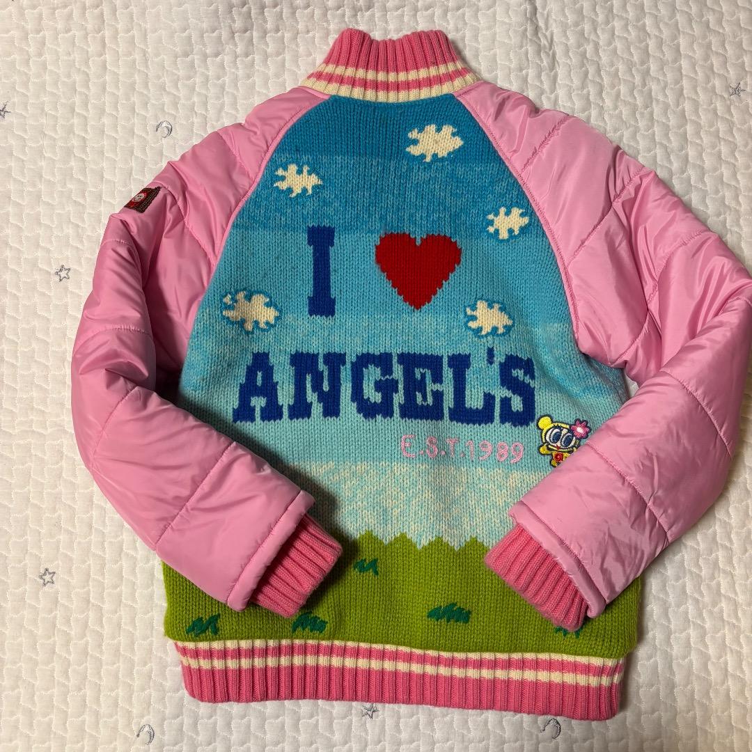 【希少】Angel Blue レインボー ジャケット 150