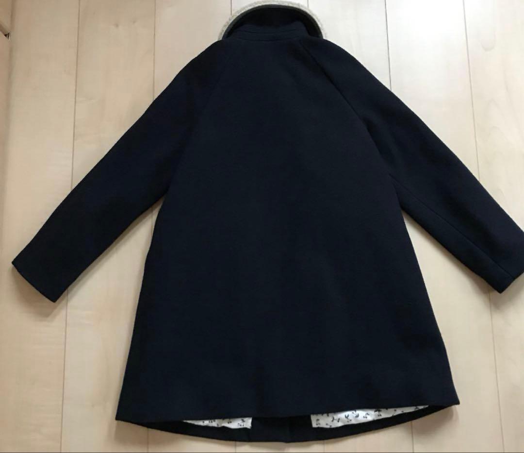 ボンポワン　10a コート　ネイビー