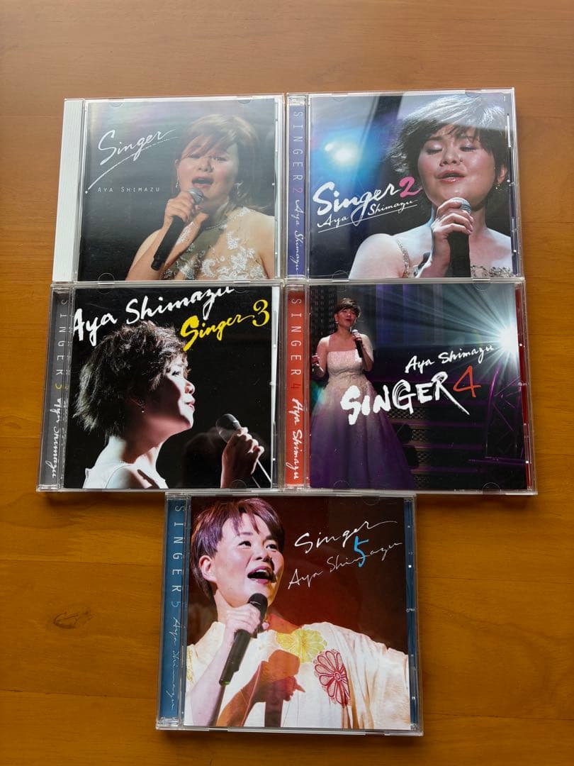 島津亜矢 Singer1〜5