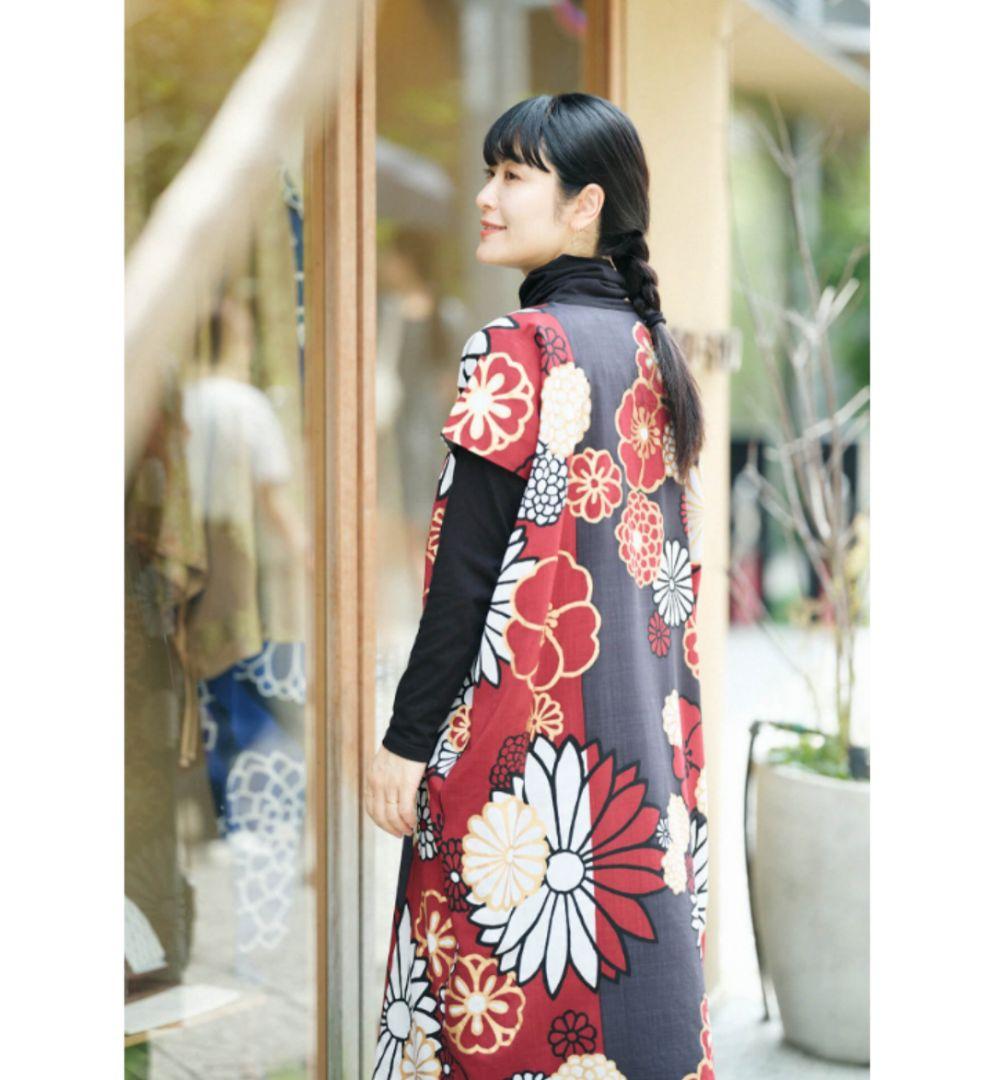 SOUSOU ソウソウ　モスリン　長方形衣　長丈