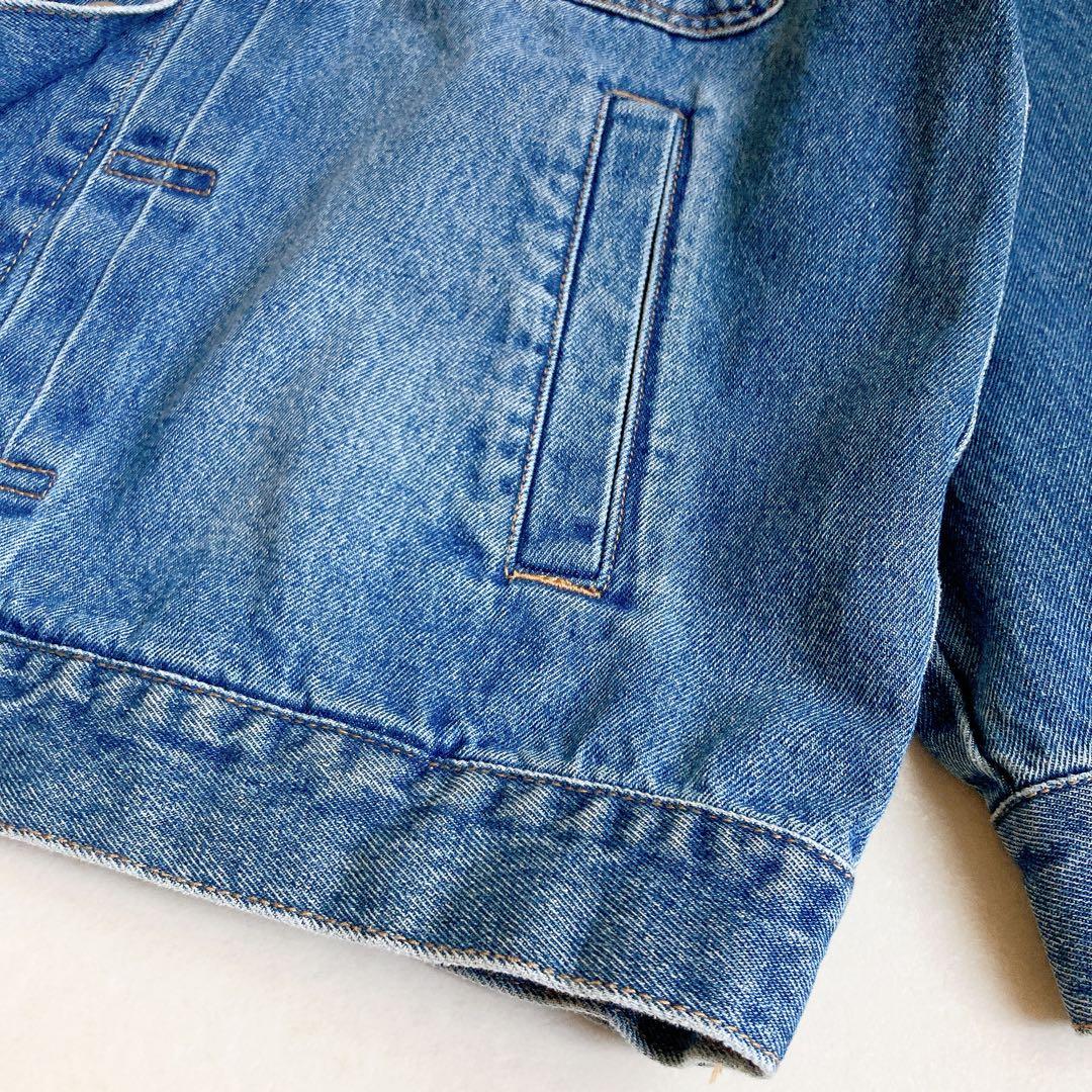 【美品】アルページュストーリー オーバーサイズ BIG Gジャン 襟異素材