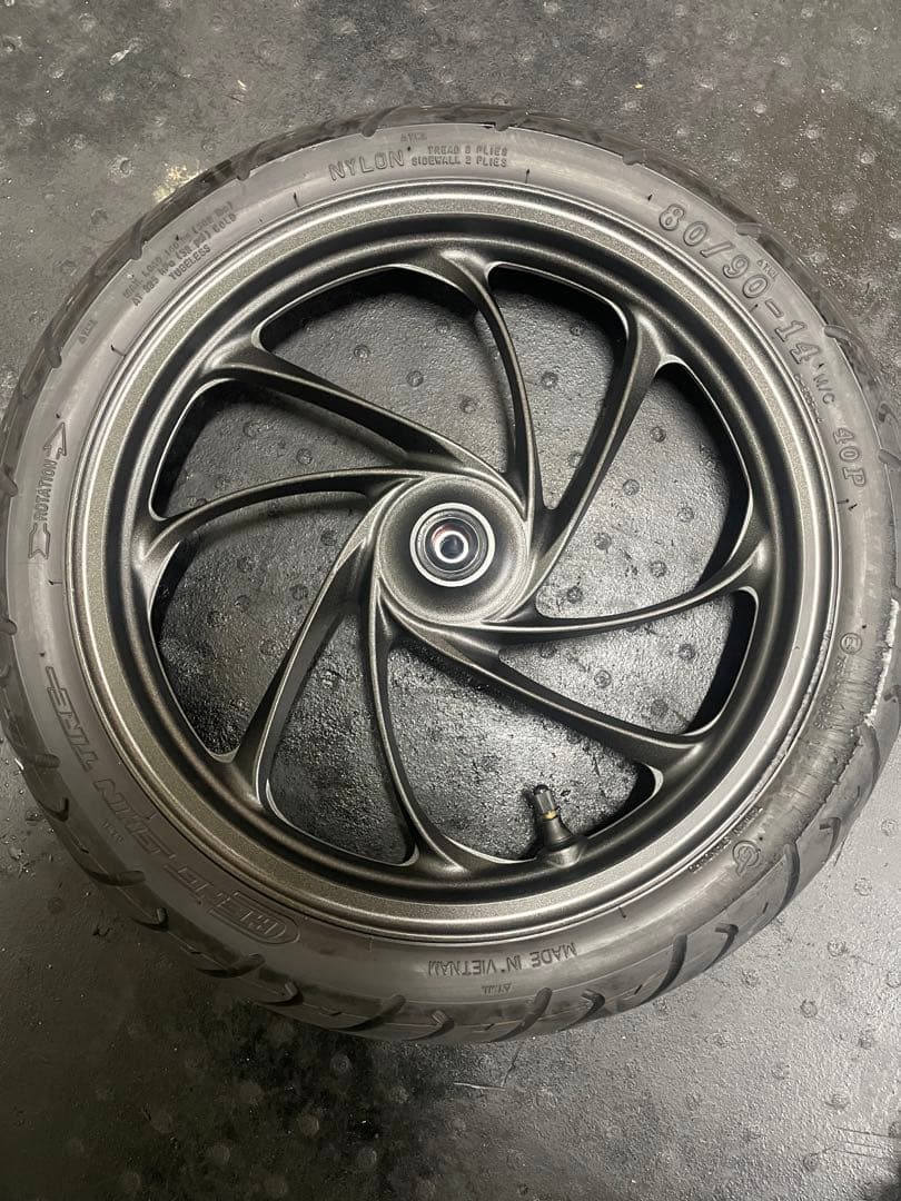 DIO110 JK03 2025年式　Fホイール　タイヤ付き　小難