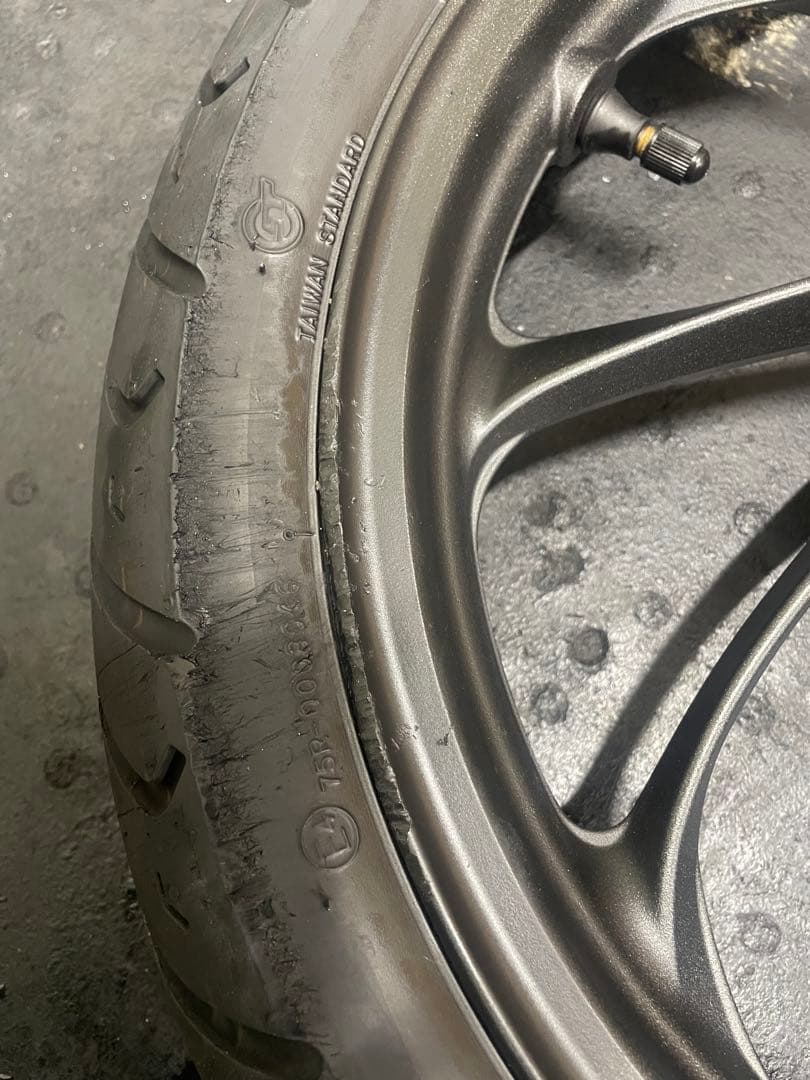 DIO110 JK03 2025年式　Fホイール　タイヤ付き　小難