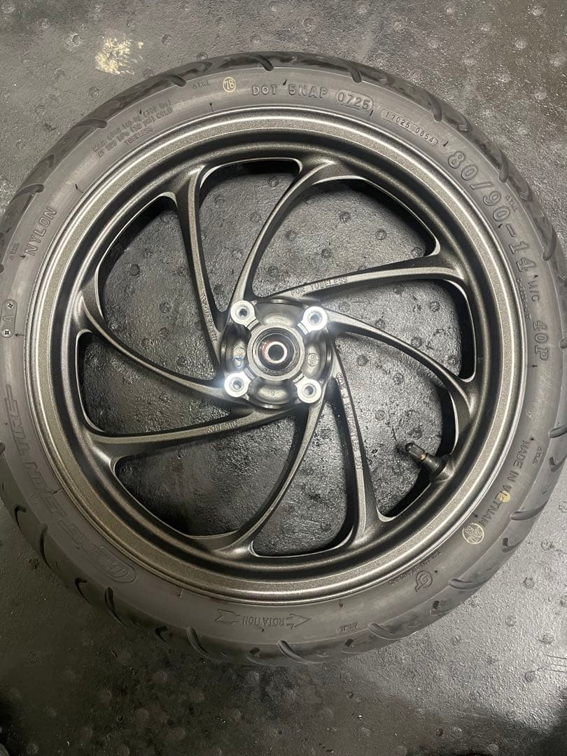 DIO110 JK03 2025年式　Fホイール　タイヤ付き　小難