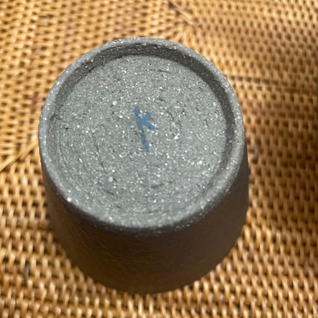 水野幸一　銅彩釉 茶ポット& 銅彩釉 カップM