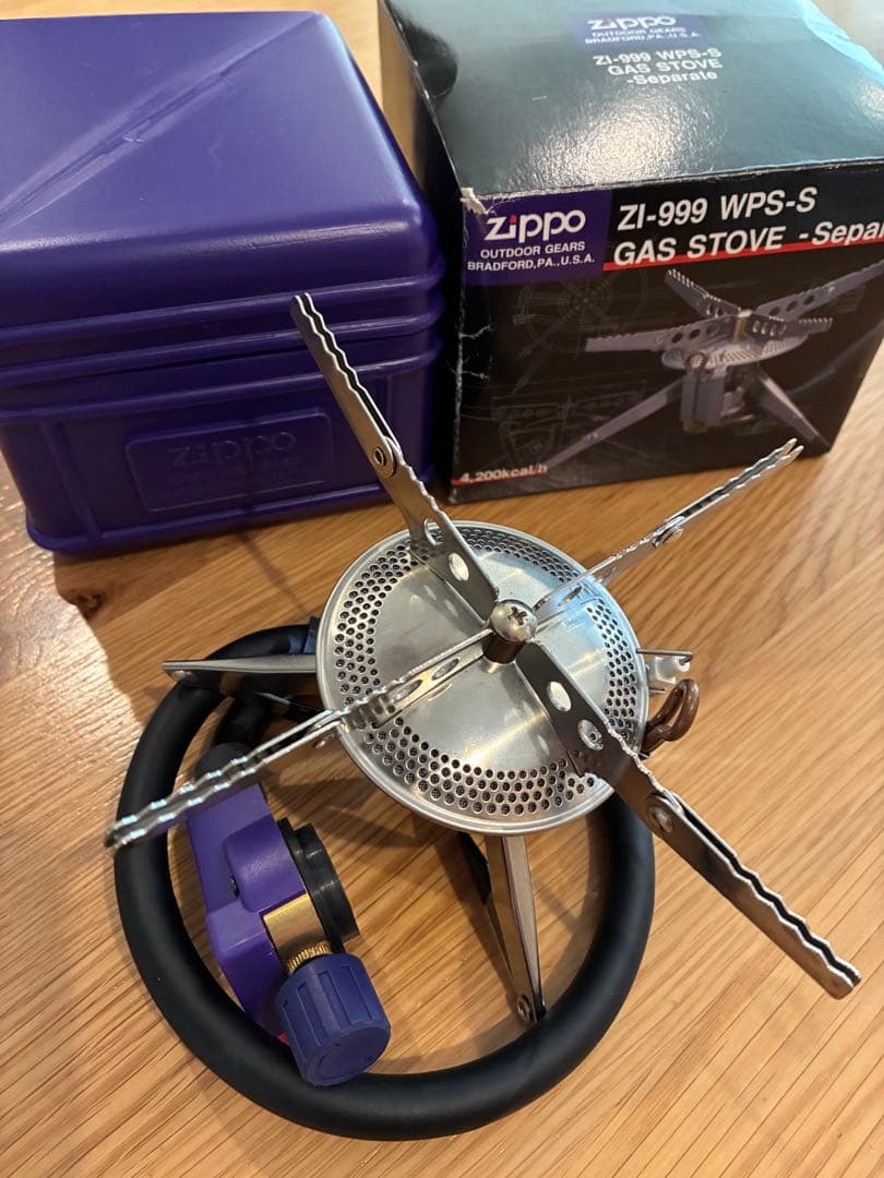 【新品未使用】ZIPPO ZI-999 WPS-S ガスストーブ