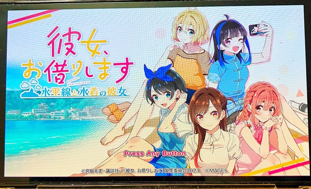 Switch 彼女、お借りします 水平線と水着の彼女 限定版