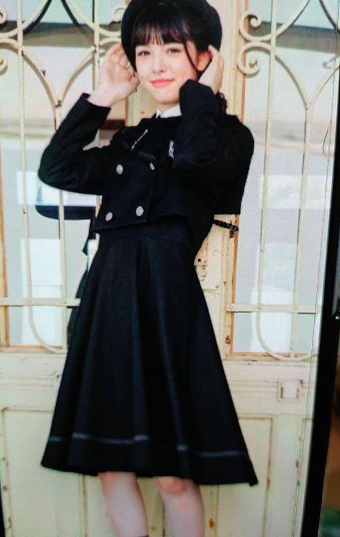 arisanaアリサナ160　4点ダブル銀ボタン卒服美品(リボンタイおまけ付き)