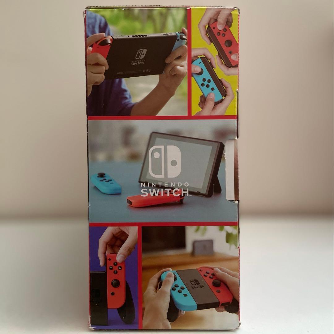 新品未使用NintendoSwitch本体Joy-Conネオンブルーネオンレッド