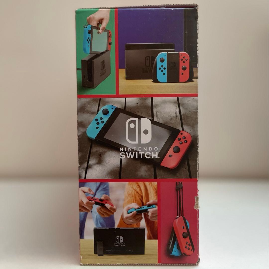 新品未使用NintendoSwitch本体Joy-Conネオンブルーネオンレッド