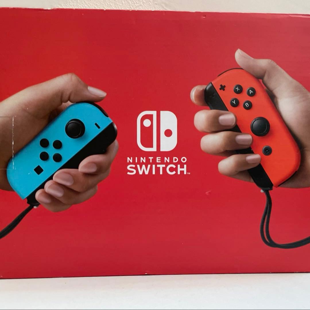 新品未使用NintendoSwitch本体Joy-Conネオンブルーネオンレッド