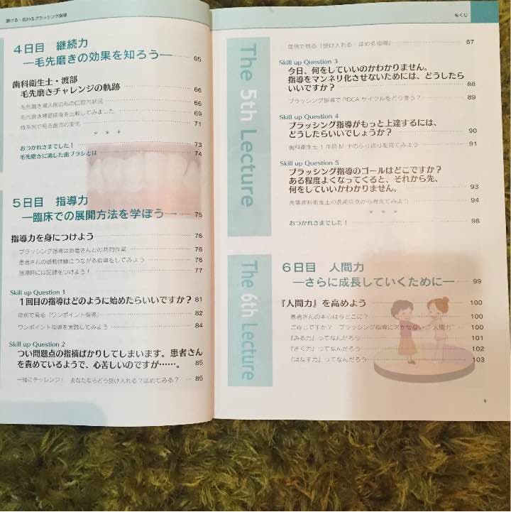 磨ける・伝わるブラッシング指導 もくじ 確認用