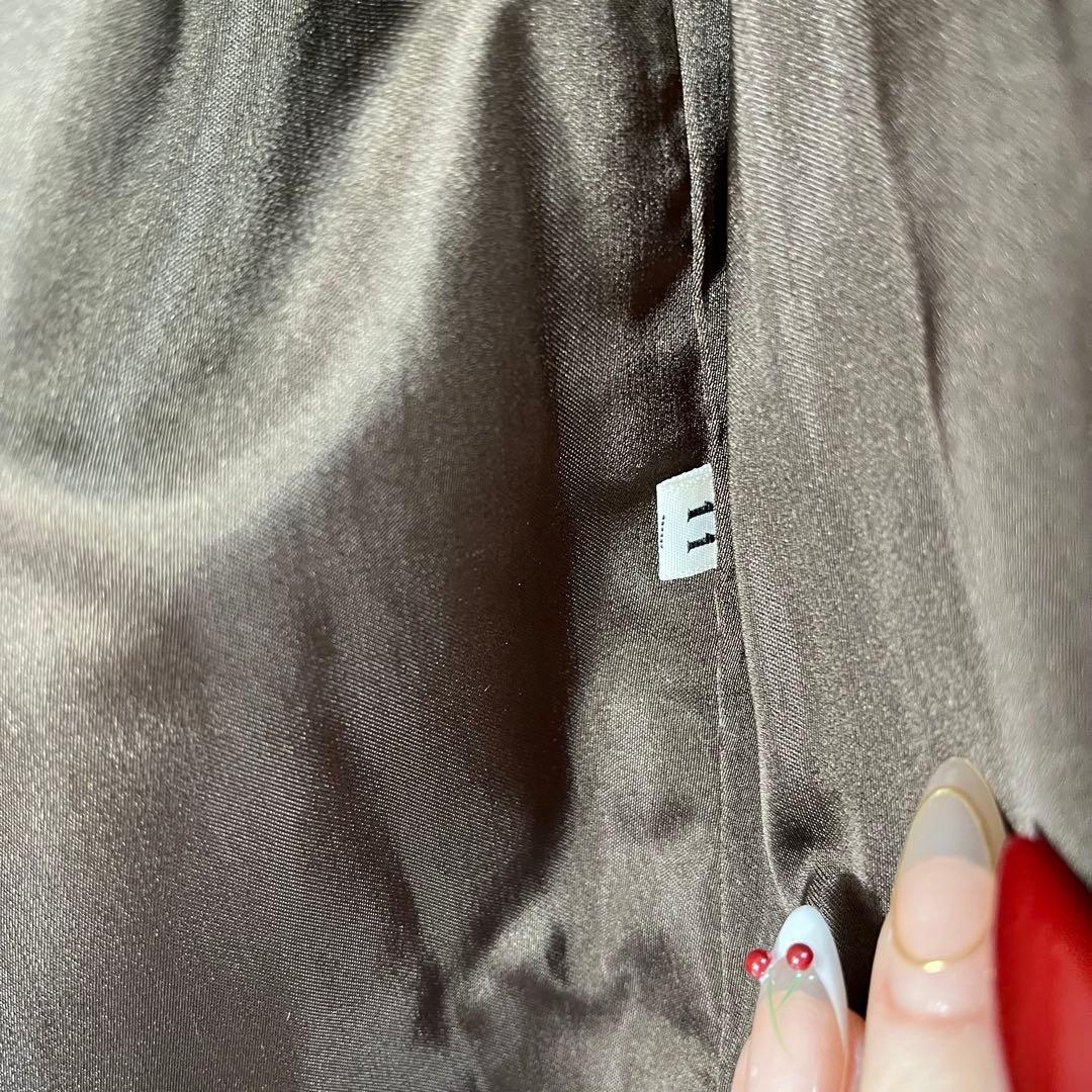 ブラウン ミンクコート