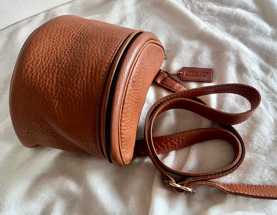 希少　オールドコーチ　ソノマコレクションウエストポーチ　ショルダーバッグ　半円型