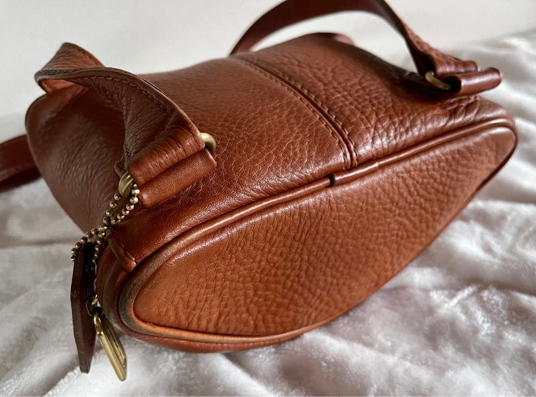 希少　オールドコーチ　ソノマコレクションウエストポーチ　ショルダーバッグ　半円型