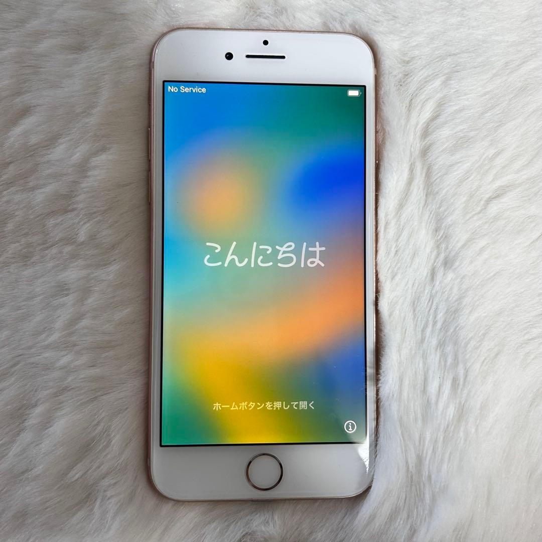 Apple iPhone8 64G SIMフリー ピンクゴールド スマートフォン