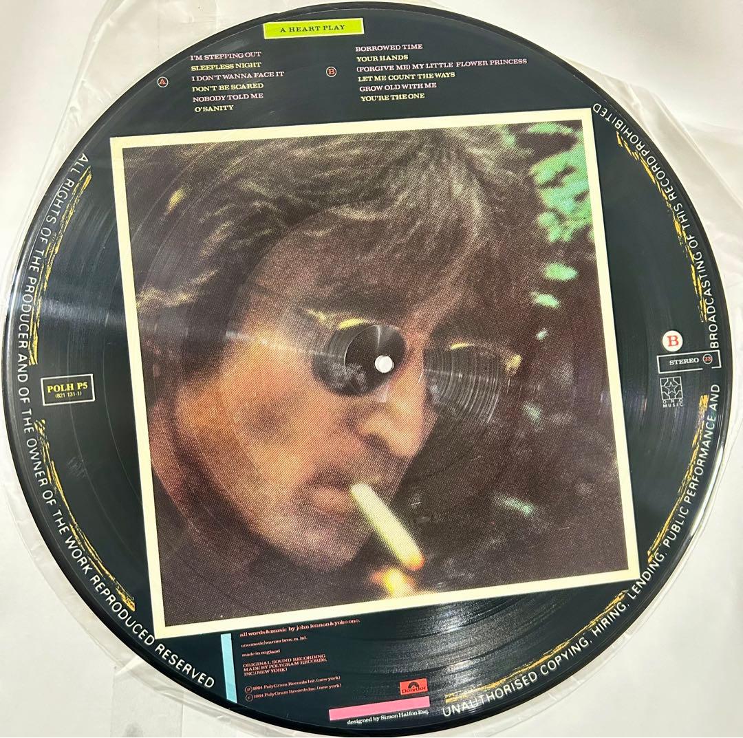 ジョン・レノン　オノ・ヨーコ　ミルク・アンド・ハニー　12㌅ピクチャーレコード