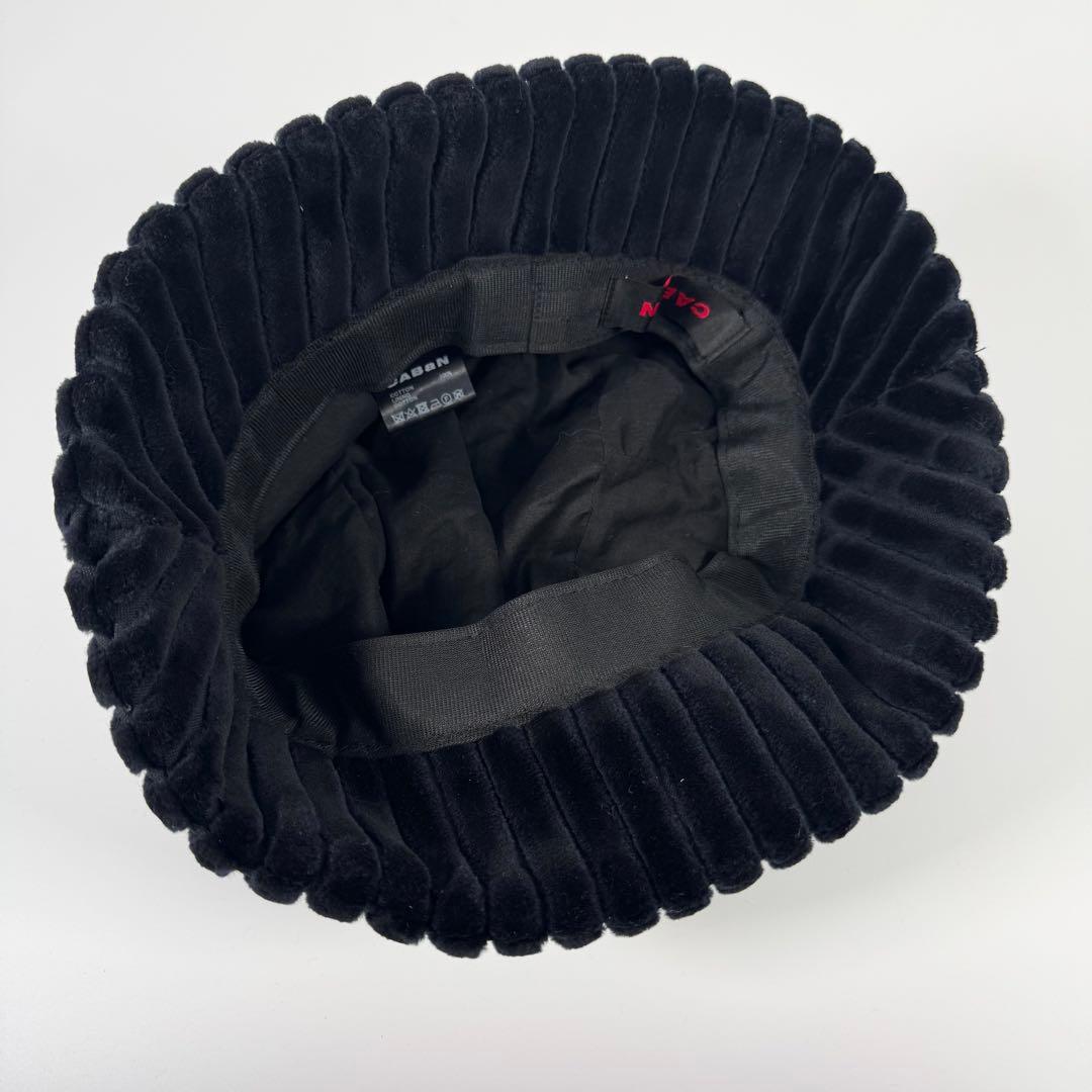 美品 CABaN ジャンボコーデュロイ バケットハット キャバン トゥモローラン