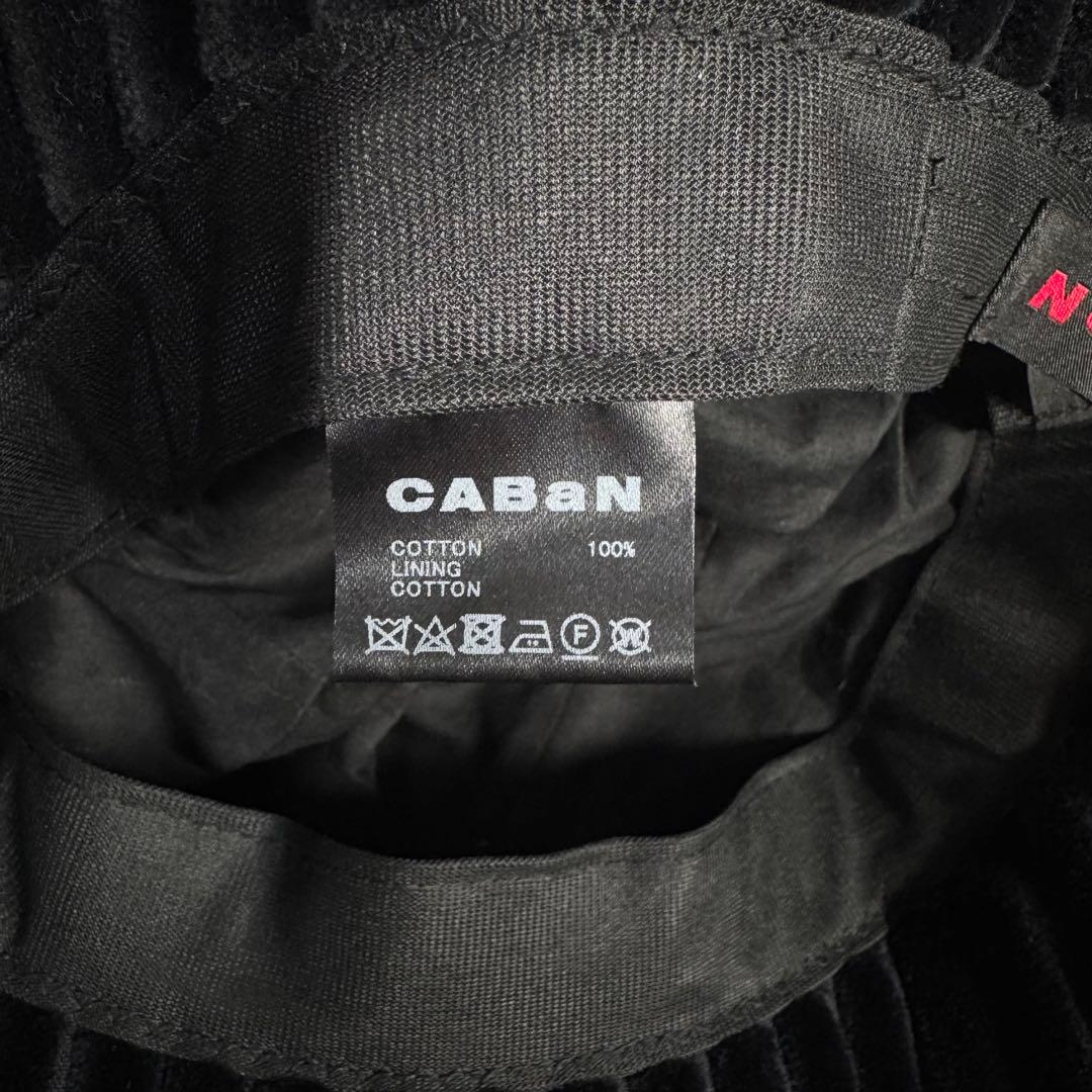 美品 CABaN ジャンボコーデュロイ バケットハット キャバン トゥモローラン