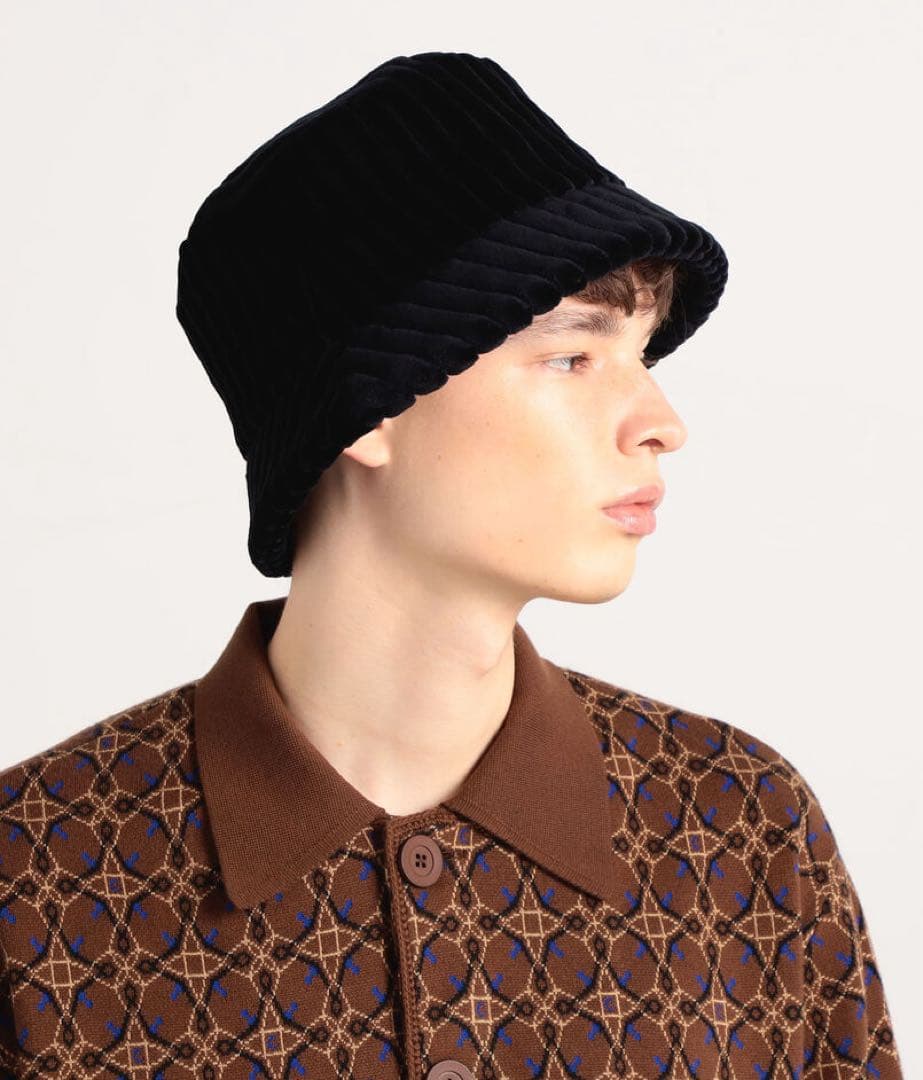 美品 CABaN ジャンボコーデュロイ バケットハット キャバン トゥモローラン