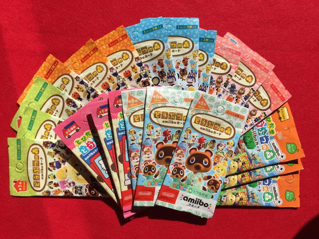 どうぶつの森amiiboカード 第5弾 3パックセット