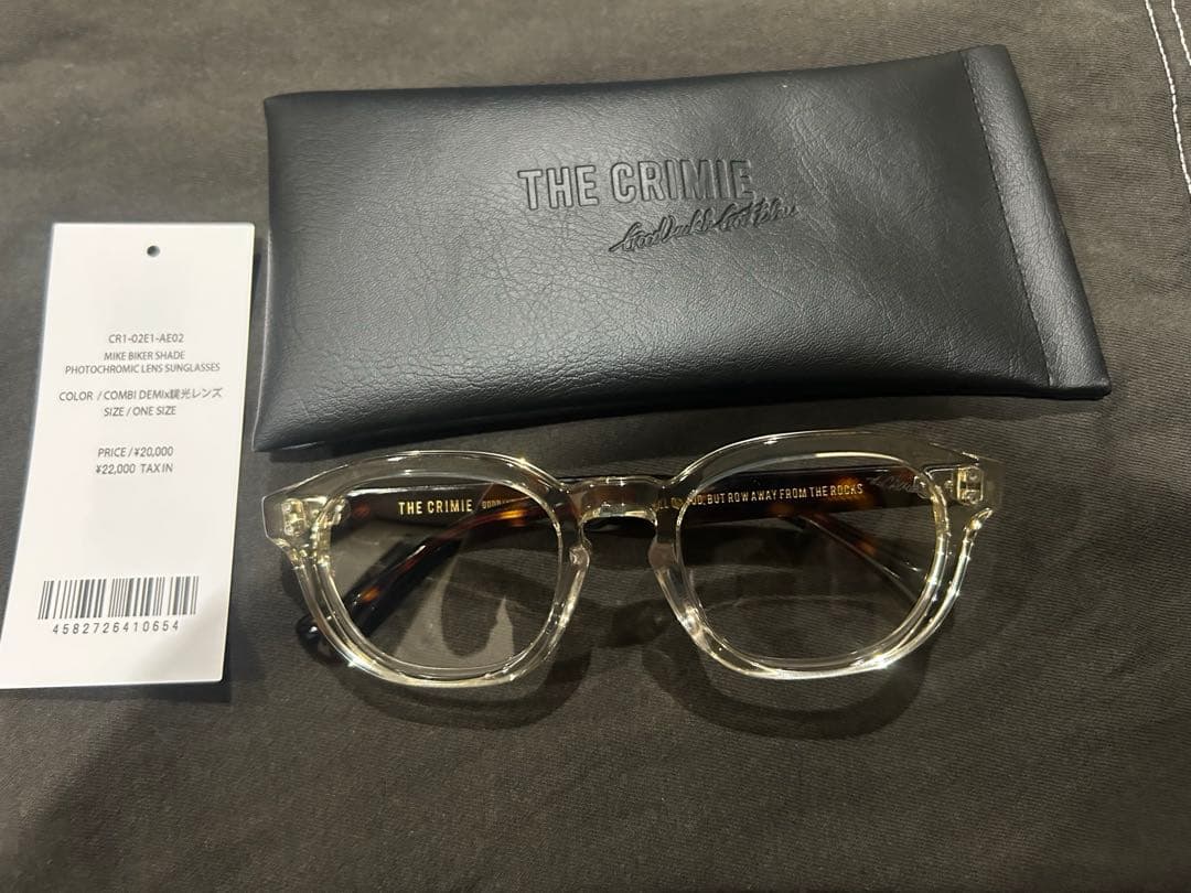 the crimie MIKE バイカーシェード サングラス 調光 クライミー