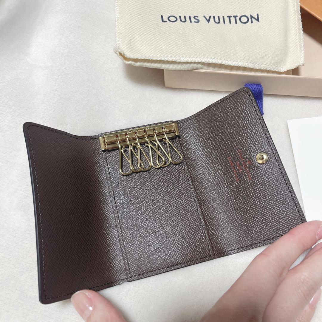 【未使用】ルイヴィトン　ダミエ　キーケース