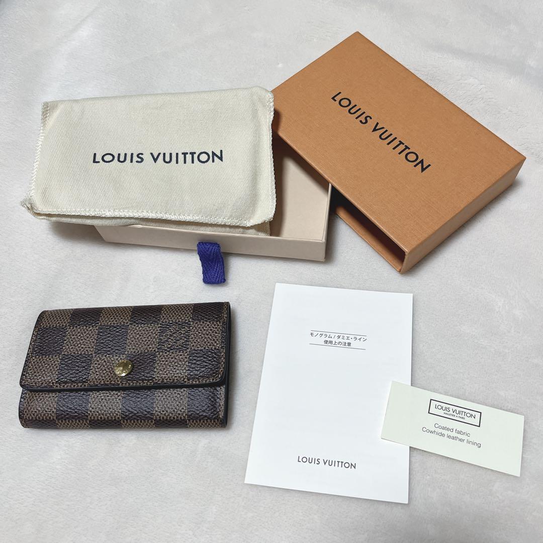 【未使用】ルイヴィトン　ダミエ　キーケース