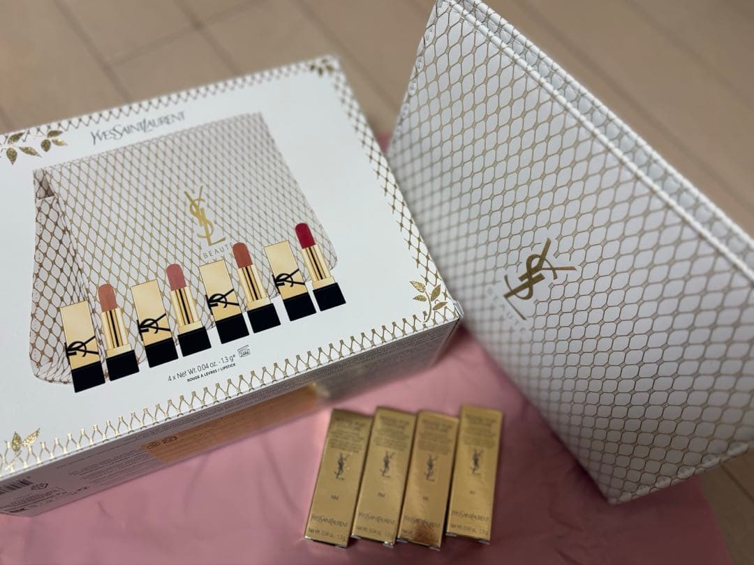 イヴサンローラン YSL ミニ リップセット　クリスマスコフレ2024 限定