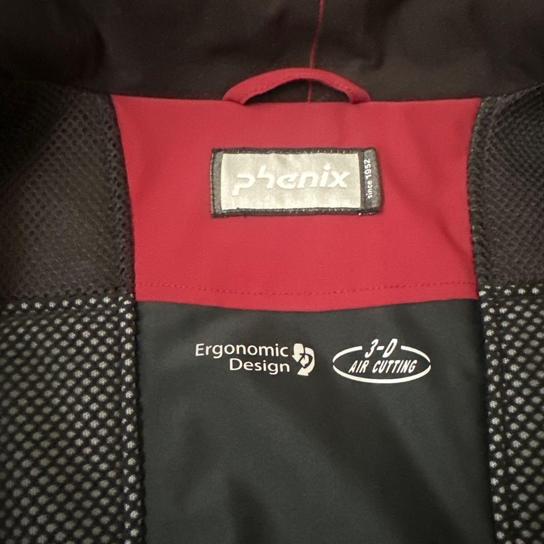 Phenix スキーウェア 赤 メンズ