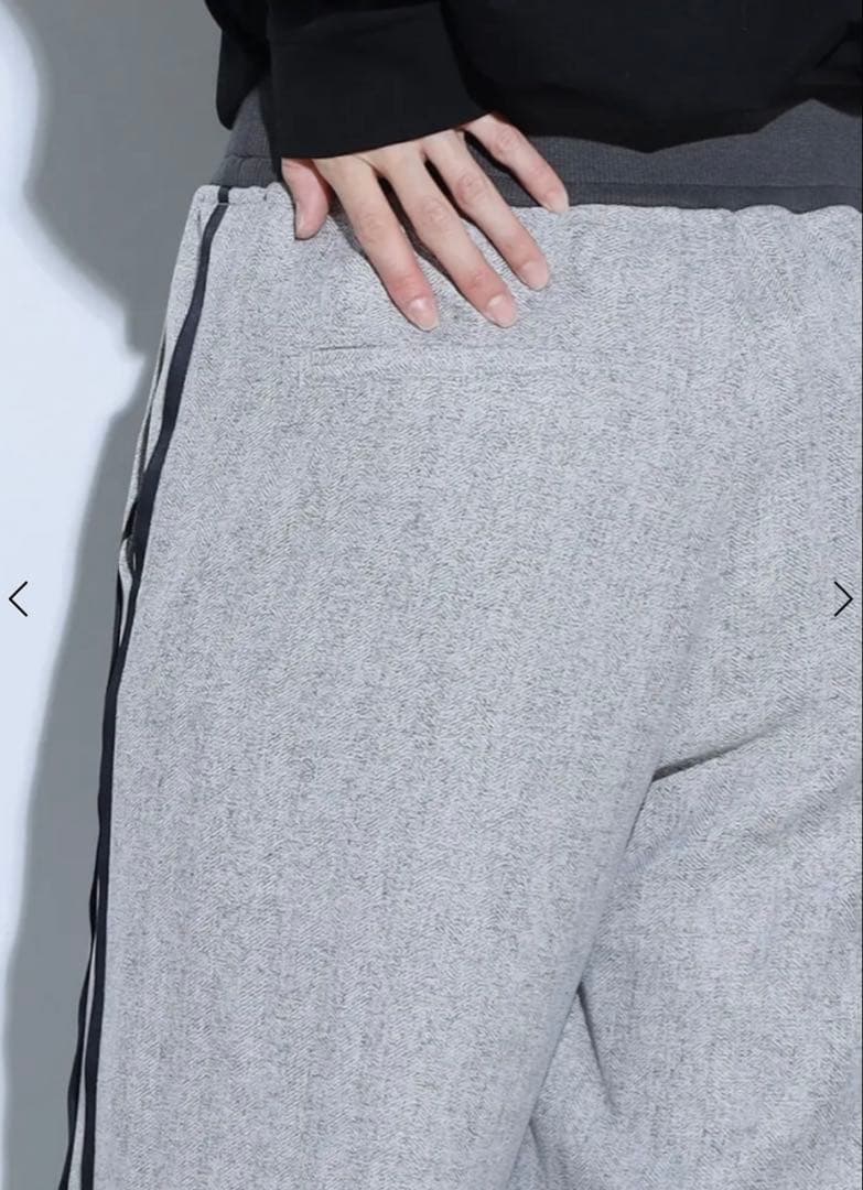 リブウエストサイドラインパンツ／SCOT CLUB